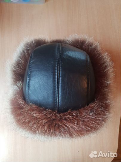 Новая шапка мужская меховая (песец)
