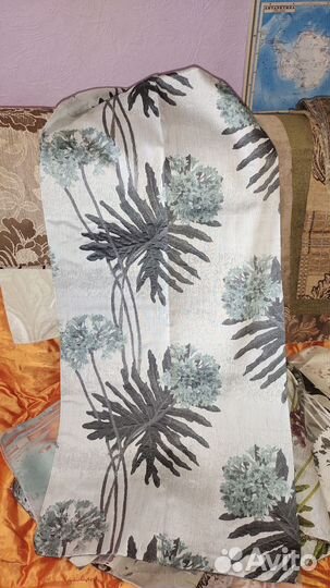 Отрезы шторных тканей