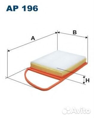 Filtron AP196 Фильтр воздушный Citron Berlingo III