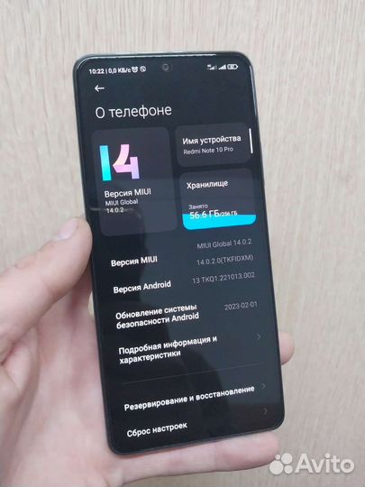 Телефон Xiaomi redmi note 10 pro