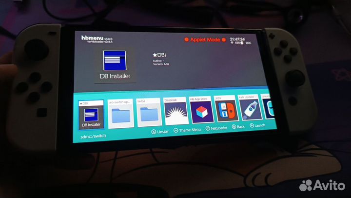 Nintendo switch oled прошитая