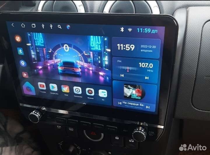 LADA largus эксклюзивная магнитола Android