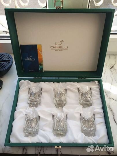 Хрустальные рюмки