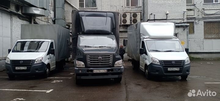 Грузоперевозки межгород квартирный переезд газель