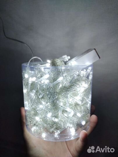 Гирлянда штора занавес