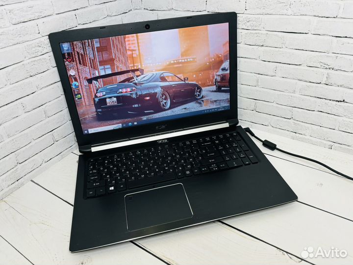 Игровой Acer 7 A715 на i5-7300HQ/ RAM 12/ SSD+HDD