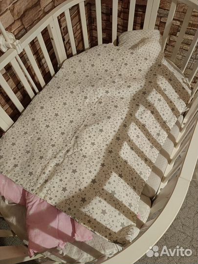 Бортики в кроватку