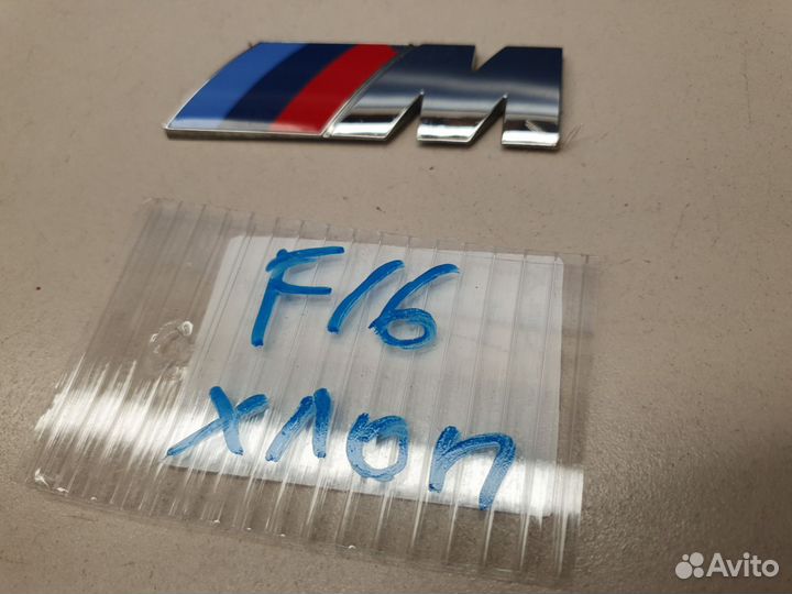 Эмблема двери багажника BMW X6 F16 2014-2020
