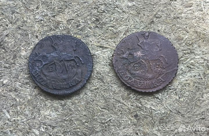 Полушка 1766 - 1767