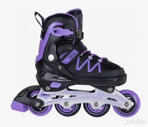 Роликовые коньки Mito р.30-33 S фиолетовый