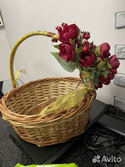 Корзина плетеная