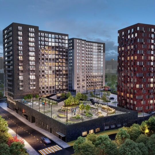 3-к. квартира, 81,4 м², 17/17 эт.