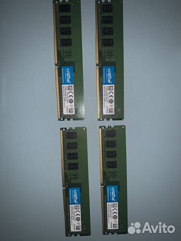 Оперативная память ddr4 4gb crucial 2400 купить в Санкт-Петербурге ...