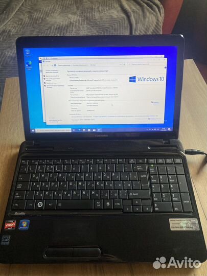 Ноутбук Toshiba satellite l650d