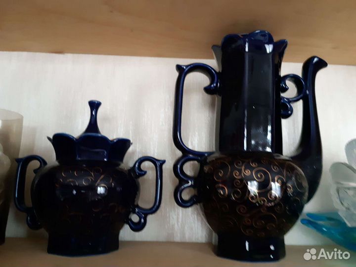 Кобальтовая посуда