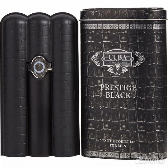 Cuba Paris туалетная вода Cuba Prestige Black 90ml