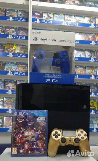 Sony ps4 fat Marvel vs Capcom3 2 Dualshock