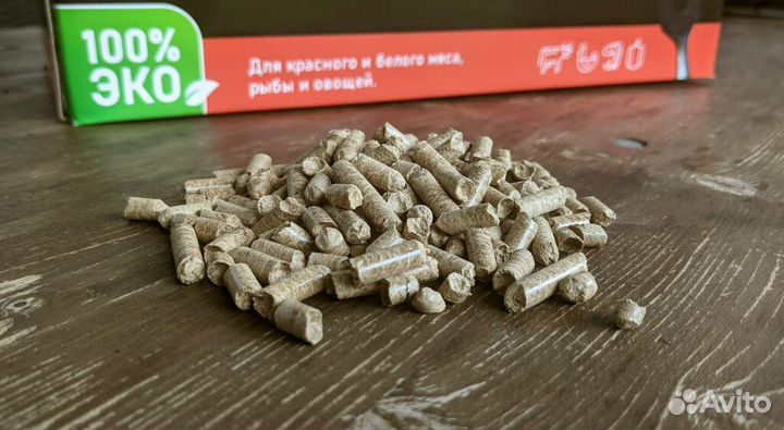 Пеллеты для гриля, дуб 100%, Shemzer, 10 кг