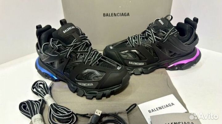 Мужские кроссовки Balenciaga Track 1 LED