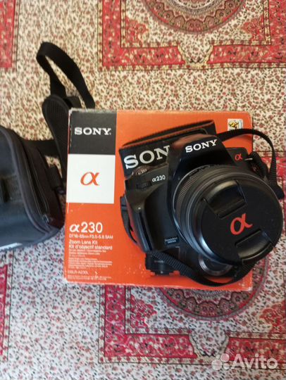 Зеркальный фотоаппарат sony a230