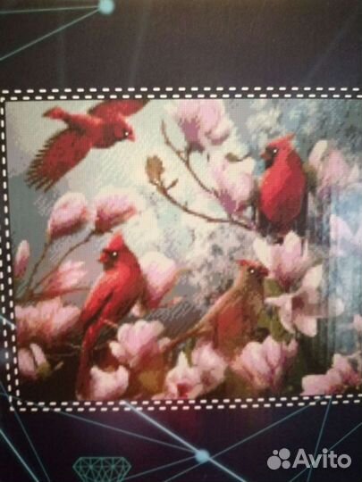 Алмазная мозайка 40 на 50