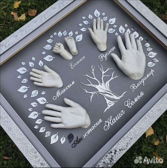 3d Слепки ручек и ножек