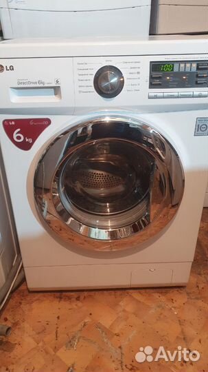 LG 5кг. Прямой привод. Доставка/Установка/Гарантия
