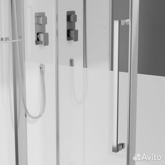 Паровая душевая кабина Black & White G8895