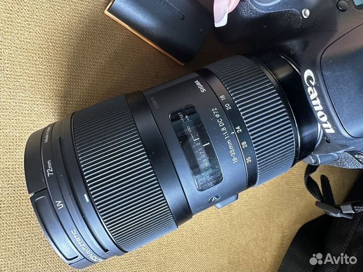 Зеркальный фотоаппарат canon 80D