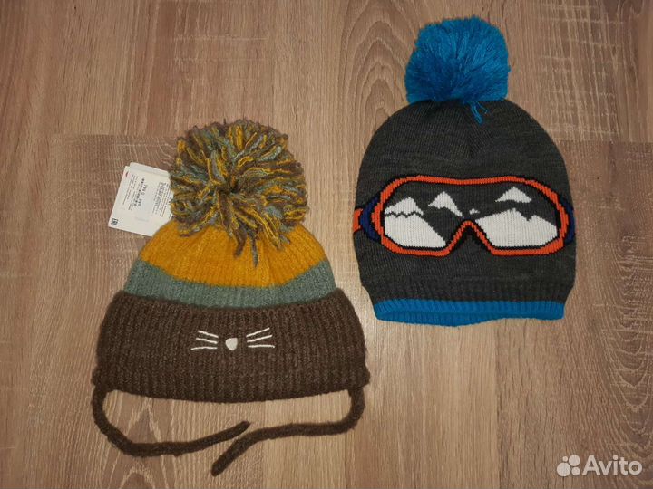 Шапки детские новые и бу