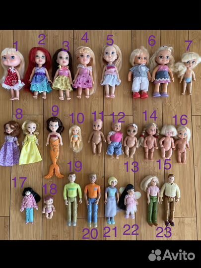 Куклы маленькие