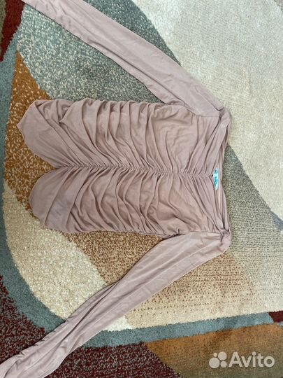 Кофта кружева рюши