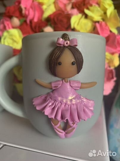 Балерины на кружечках