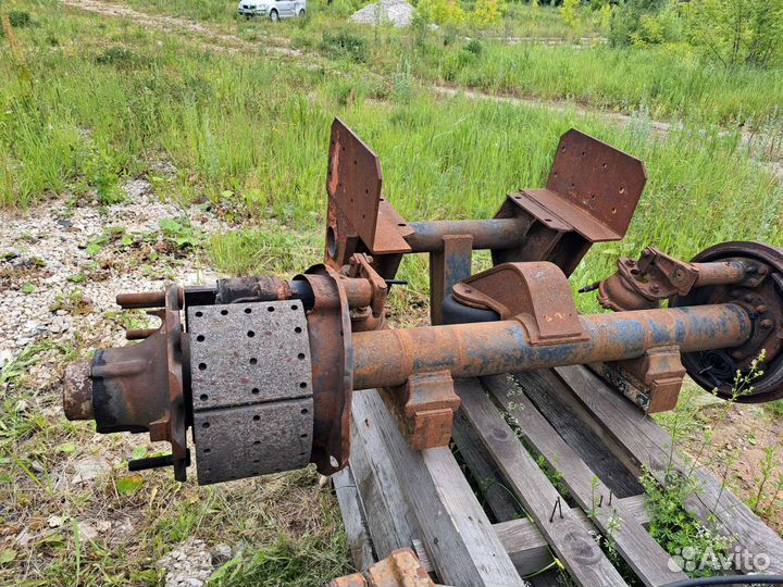 Мост подъемный hendrickson