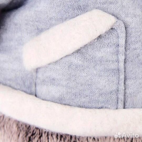 Мягкая игрушка «Басик» в толстовке дракончик, 22 с