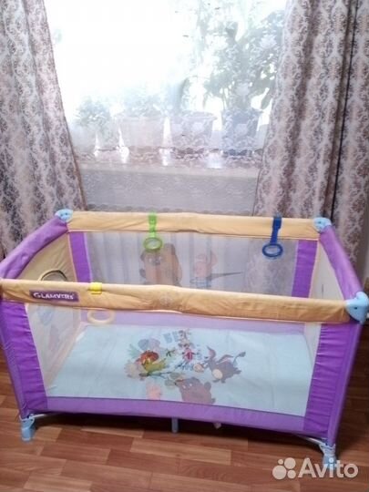 Детская кровать манеж