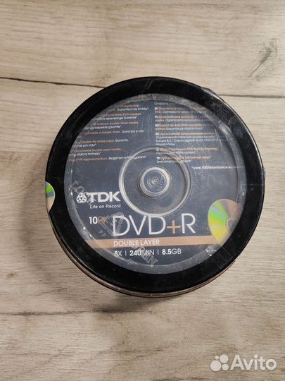Чистые диски DVD-R (8.5gb)