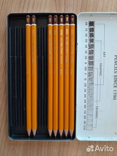 Карандаши простые