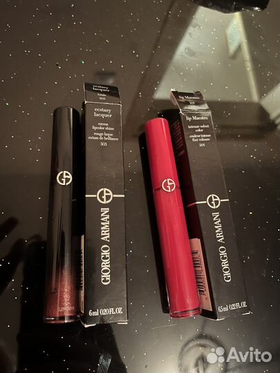 Giorgio armani дуэт для губ