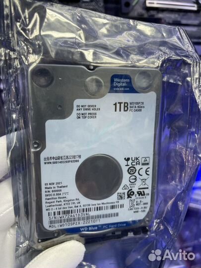 1TB Western Digital WD Blue Mobile WD10spzx