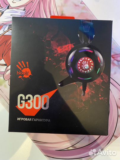 Игровые наушники A4Tech Bloody G300