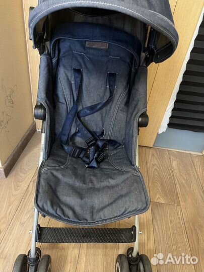 Джинсовая коляска Maclaren Quest Denim Indigo