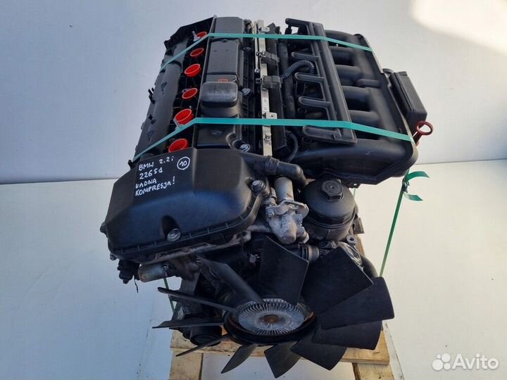 Двигатель контрактный BMW 2.2 M54B22 226S1