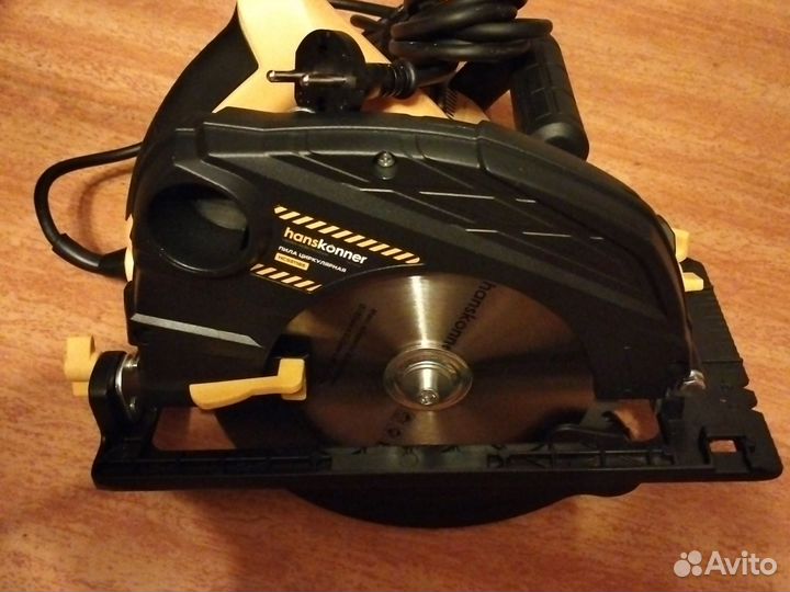 Циркулярная пила hanskonner 185 мм 1800вт