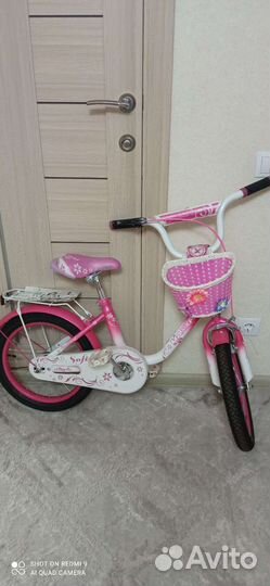 Детский велосипед бу,радиус рамы16