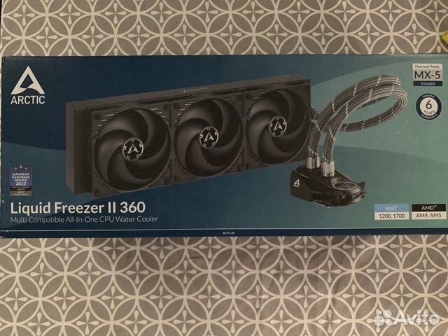 Arctic liquid freezer ii 360 купить в Москве | Электроника | Авито