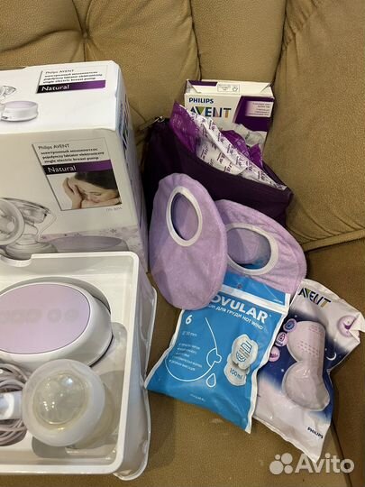 Молокоотсос avent электрический