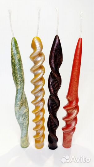 Набор свечей алтарных восковых 20 см