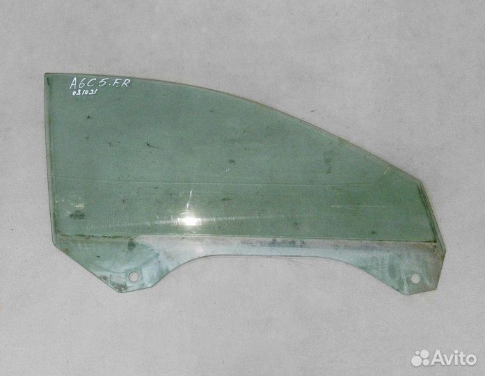 Стекло двери передней правой Audi A6 C5