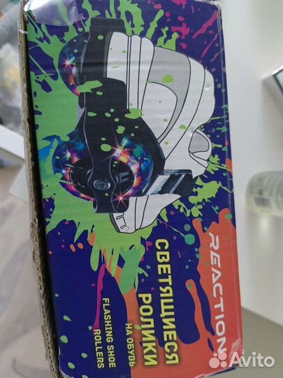 Светящиеся ролики на обувь